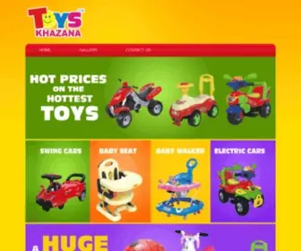 Toyskhazana.com(Toys Khazana) Screenshot