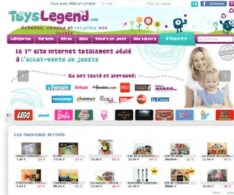 Toyslegend.com(Le premier site dédié à l’achat) Screenshot