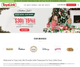 Toyslink.com.au(Toyslink is one of the top wooden toys wholesale suppliers in Australia) Screenshot