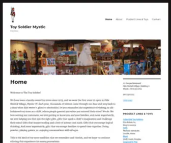 Toysoldiermystic.com(Toy Store) Screenshot