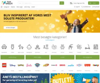 Toyspace.dk(Billigt legetøj online) Screenshot