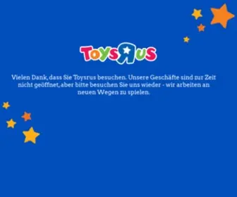Toysrus.de(Toys"R"Us Deutschland) Screenshot