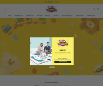 Toysuniversal.com(Toys Universal) Screenshot