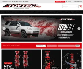 Toyteclifts.com(Toytec Lifts) Screenshot