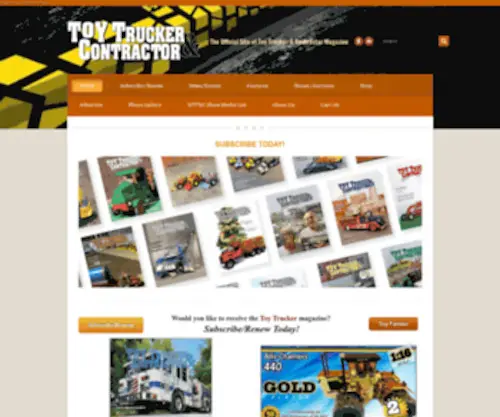 Toytrucker.com(Home) Screenshot