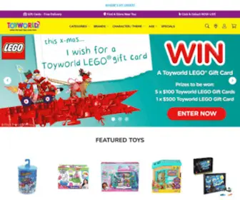 Toyworld.com.au(Toyworld Aus) Screenshot
