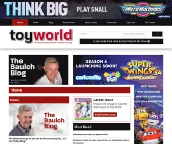 Toyworldmag.co.uk(Toy World Magazine) Screenshot