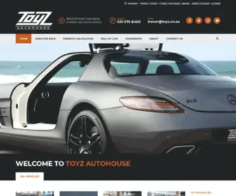 Toyz.co.za(Toyz Autohouse) Screenshot