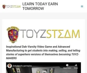 Toyzsteam.com(Empowering Every Student to Be TOYZMAKERS) Screenshot