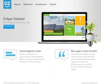 Tozen.de(Internetagentur tozen) Screenshot