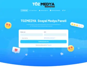 Tozmedya.com(Smm Panel) Screenshot