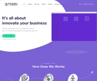 Tozzutechnology.com(Best web design company in india) Screenshot