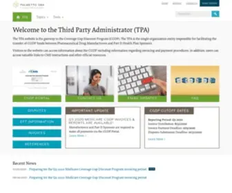 Tpadministrator.com(TPA) Screenshot