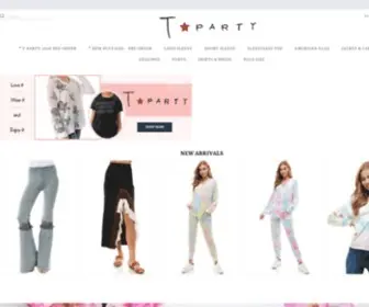 Tpartyfashion.com(T Party) Screenshot