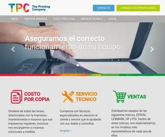 TPC.com.uy(The Printing Company) Screenshot