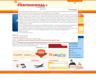 TPCglobe.com(The Professional Couriers) Screenshot