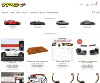 TPcracing.com(East Coast Porsche maintenance) Screenshot