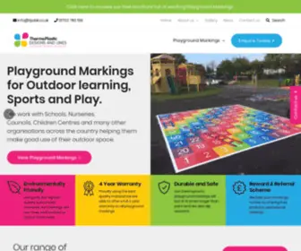 Tpdal.co.uk(Playground Markings) Screenshot