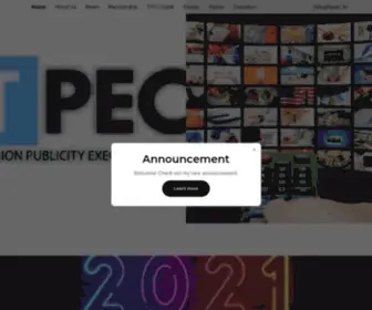 Tpec.tv(Television Publicity Executives Committee) Screenshot