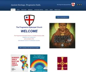 Tpecusa.org(The progressive episcopal church) Screenshot