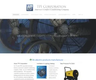 Tpicorp.com(TPI Corporation) Screenshot