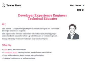 Tpiros.dev(Tamas Piros) Screenshot
