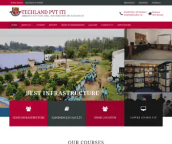 Tpitibankura.in(Techland Pvt ITI) Screenshot