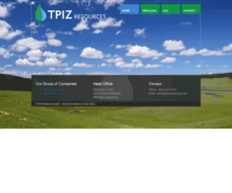 Tpizresources.com(TPIZ Resources) Screenshot