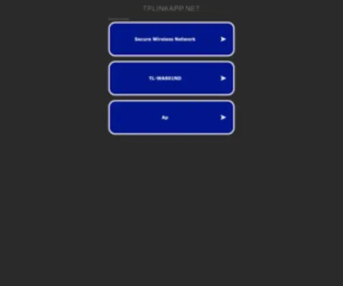 Tplinkapp.net(Dit domein kan te koop zijn) Screenshot