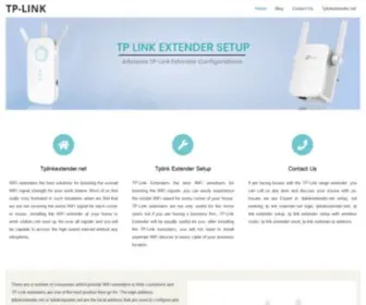 Tplinkextendernet.net(TP-Link Extender Setup) Screenshot