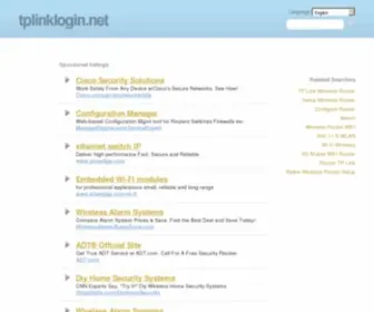 Tplinklogin.net(Deze website) Screenshot