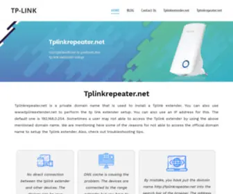 Tplinkrepeater.net.in(Tplinkrepeater net) Screenshot