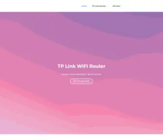 Tplinkwifirouter.com(TP Link WIFI Router) Screenshot