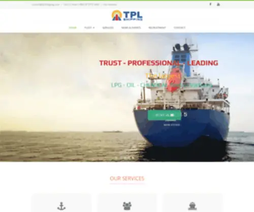 TPLshipping.com(Dang xay dung) Screenshot