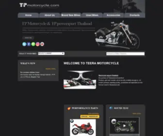 Tpmotorcycle.com(Motorcycle Thailand) Screenshot