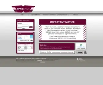 TPNbbank.com(TPNB Bank) Screenshot