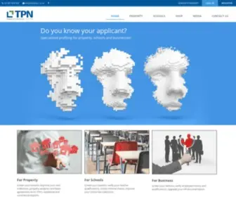 TPN.co.za(Tpn group main website) Screenshot