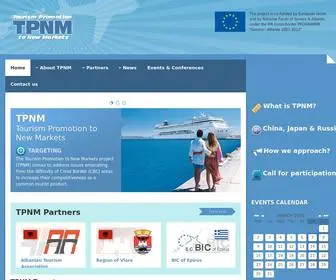 TPNM.info(Joomla 2.5 template) Screenshot