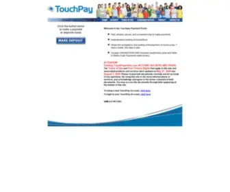 Tponlinepay.com(Touchpay Portal) Screenshot