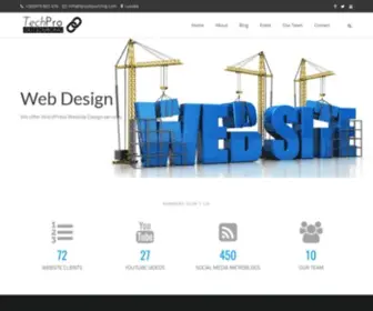 Tpoutsourcing.com(TechPro Online) Screenshot