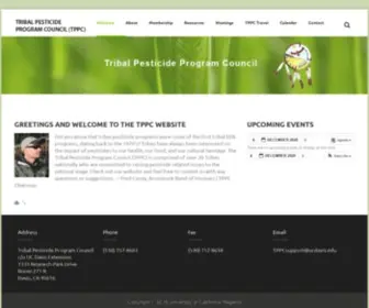 TPPcwebsite.org(Tribal Pesticide Program Council) Screenshot