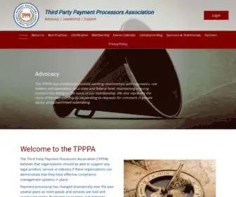 TPppa.org(The Third Party Payment Processors Association (TPPPA)) Screenshot