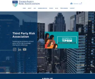 Tprassociation.org(Third Party Risk Association) Screenshot