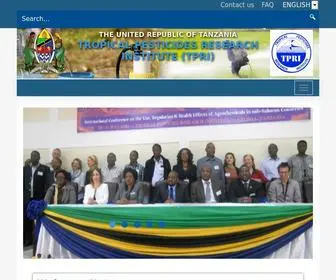 Tpri.go.tz(Tanzania Plant Health and Pesticides Authority (TPHPA)) Screenshot