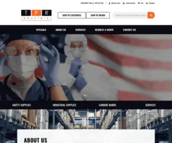 Tprindustrial.com(Total Product Resource) Screenshot
