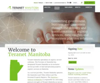 TPRMB.ca(Teranet Manitoba) Screenshot