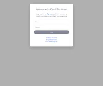 TPscard.com(Card Services) Screenshot