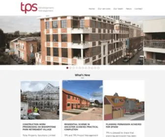 TPS.eu.com(TPS are specialists in Property Development Management and Project Management) Screenshot