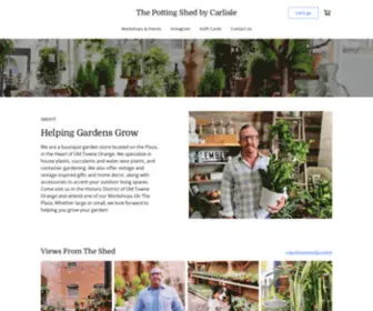 TPshomeandgarden.com(The Potting Shed by Carlisle) Screenshot