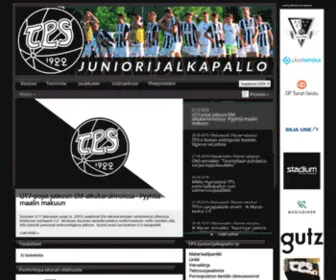 TPsjuniorijalkapallo.fi(TPS) Screenshot